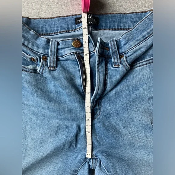 J Crew Mercantile Jeans - Women's Size 26 - Light Wash - Raw hem - Picture 16 of 16